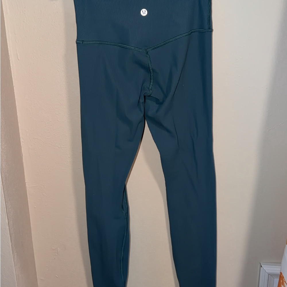 Lululemon Align Ribbed Leggings green/Teal
